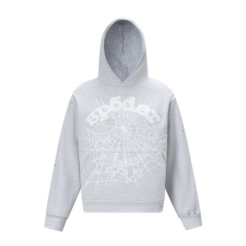 Spiderweb hoodie High-quality pure cotton for autumn and winter