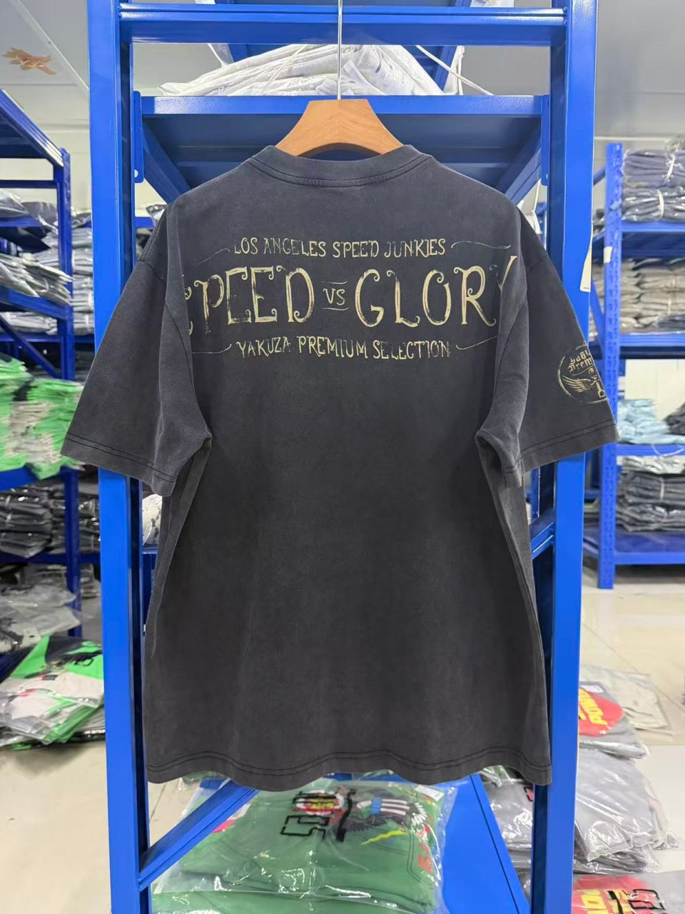 Vintage style washed summer wear T shirt