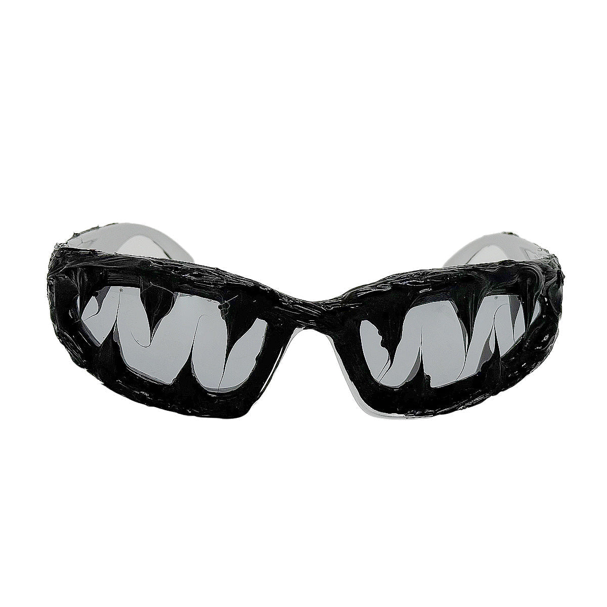 Trendy punk glasses alien halloween