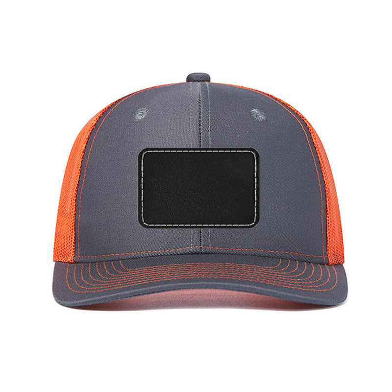 Trendy flat brimmed snapback hatsbreathable sunshade