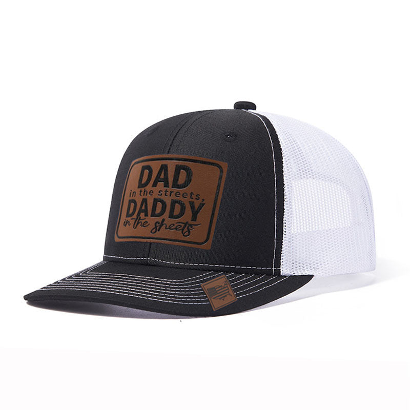 Trendy flat brimmed snapback hatsmesh breathable spring summer