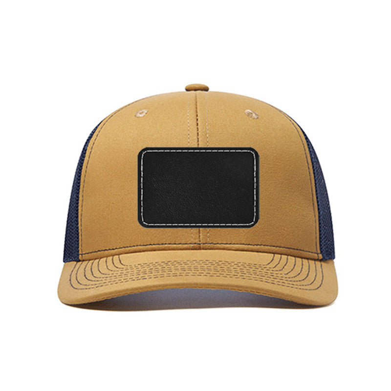 Trendy flat brimmed snapback hatsbreathable sunshade