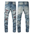 AM Jeans Diamond Hole Slim Fit #1308