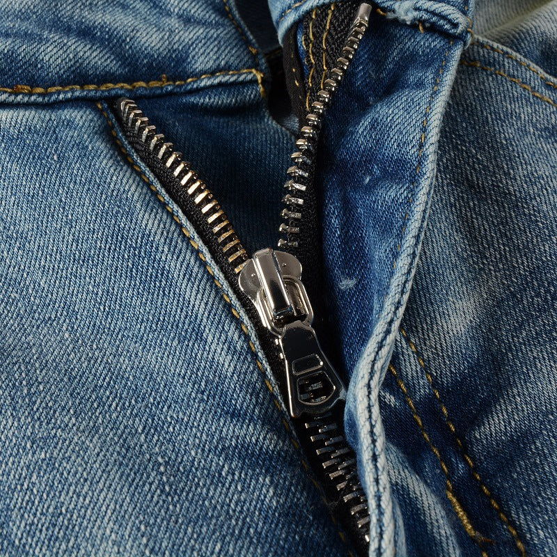 AM Jeans Diamond Hole Slim Fit #1308