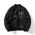 Mens Vintage Jackets Autumn/Winter Embroidered Jackets Vintage Baseball Uniforms