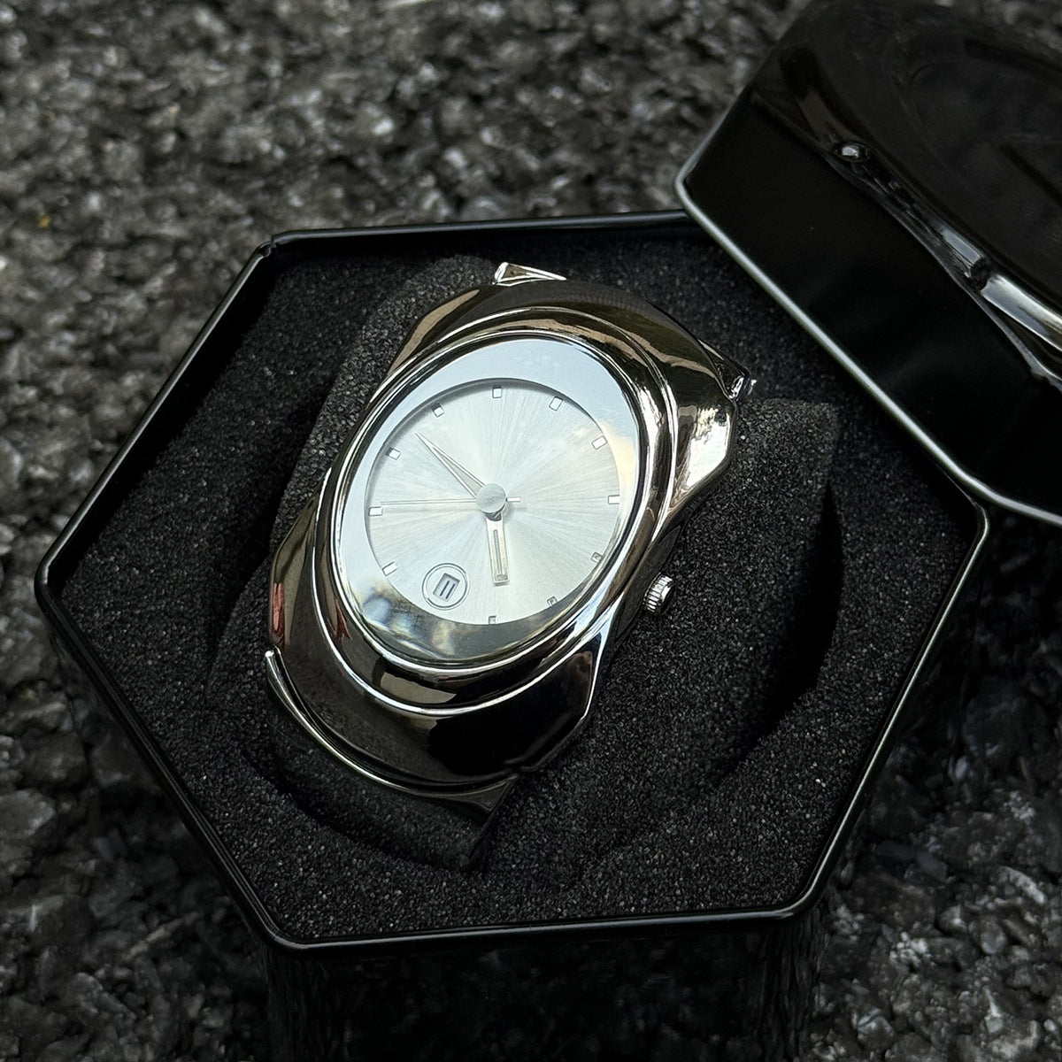 Men's watches SKONA y2k special-shaped men's quartz watch