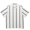 GUILTYPARTIES TIGER Shirts 24ss Striped Classic, Rayon Hawaiian Casual Short Sleeve Shirt Men