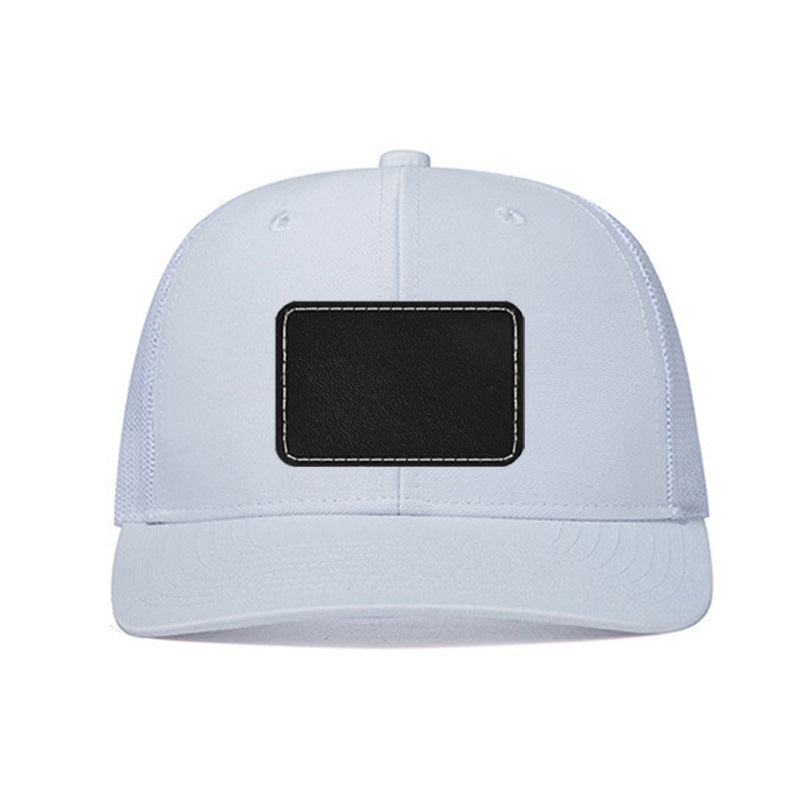 Trendy flat brimmed snapback hatsbreathable sunshade