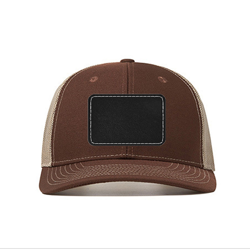 Trendy flat brimmed snapback hatsbreathable sunshade