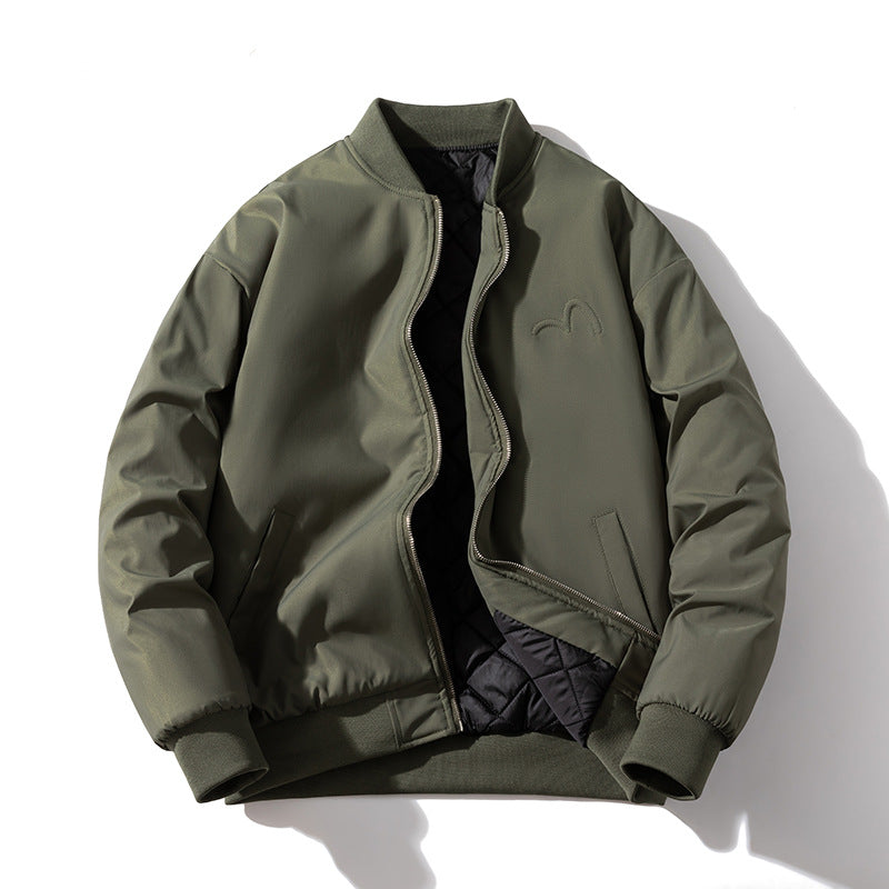 Mens Vintage Jackets Baseball Uniform Blaster Jacket Autumn Embroidered Baseball Uniform