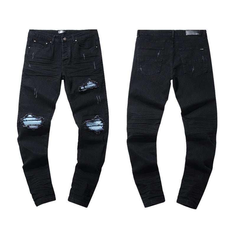 AMIRI Jeans Ripped Patch Casual Jeans