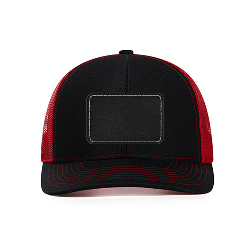 Trendy flat brimmed snapback hatsbreathable sunshade