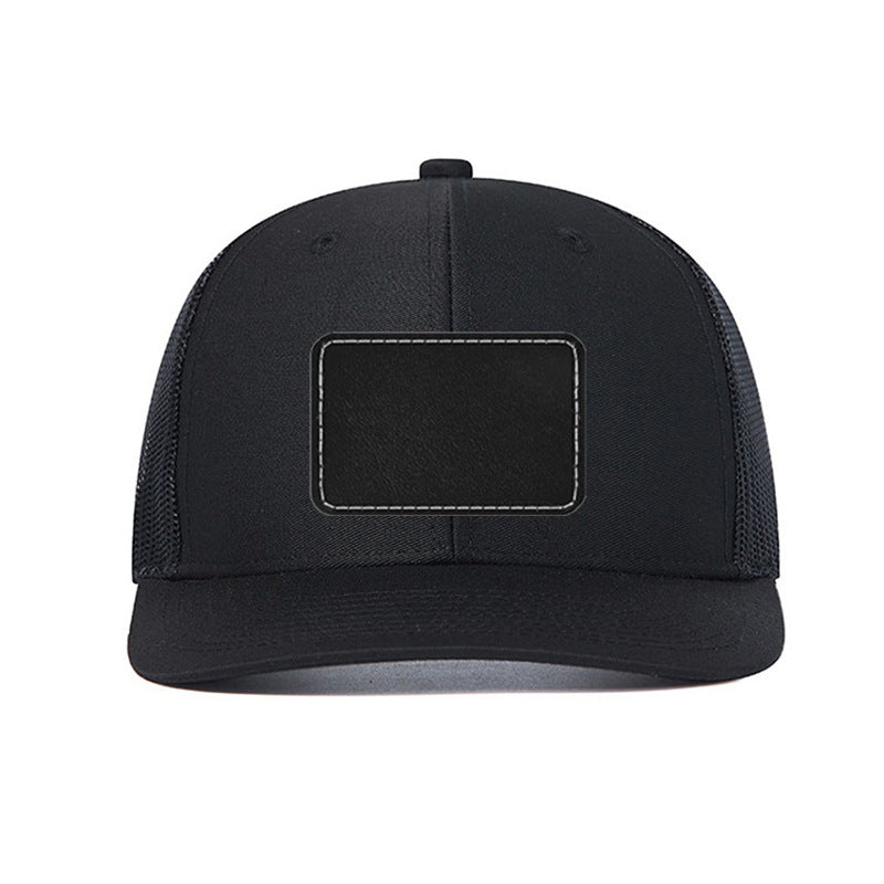 Trendy flat brimmed snapback hatsbreathable sunshade