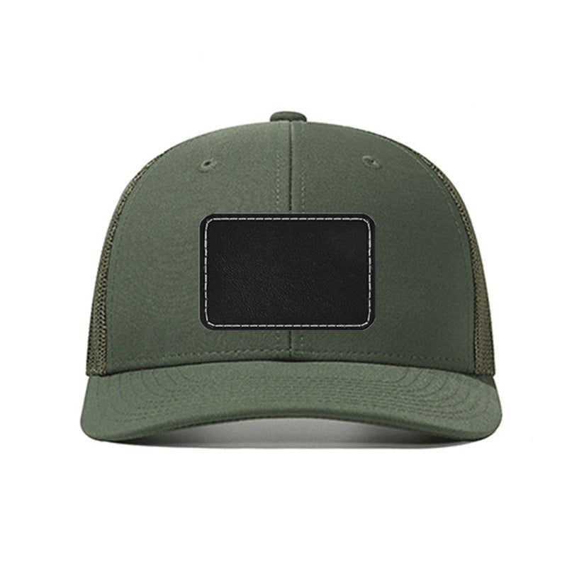 Trendy flat brimmed snapback hatsbreathable sunshade