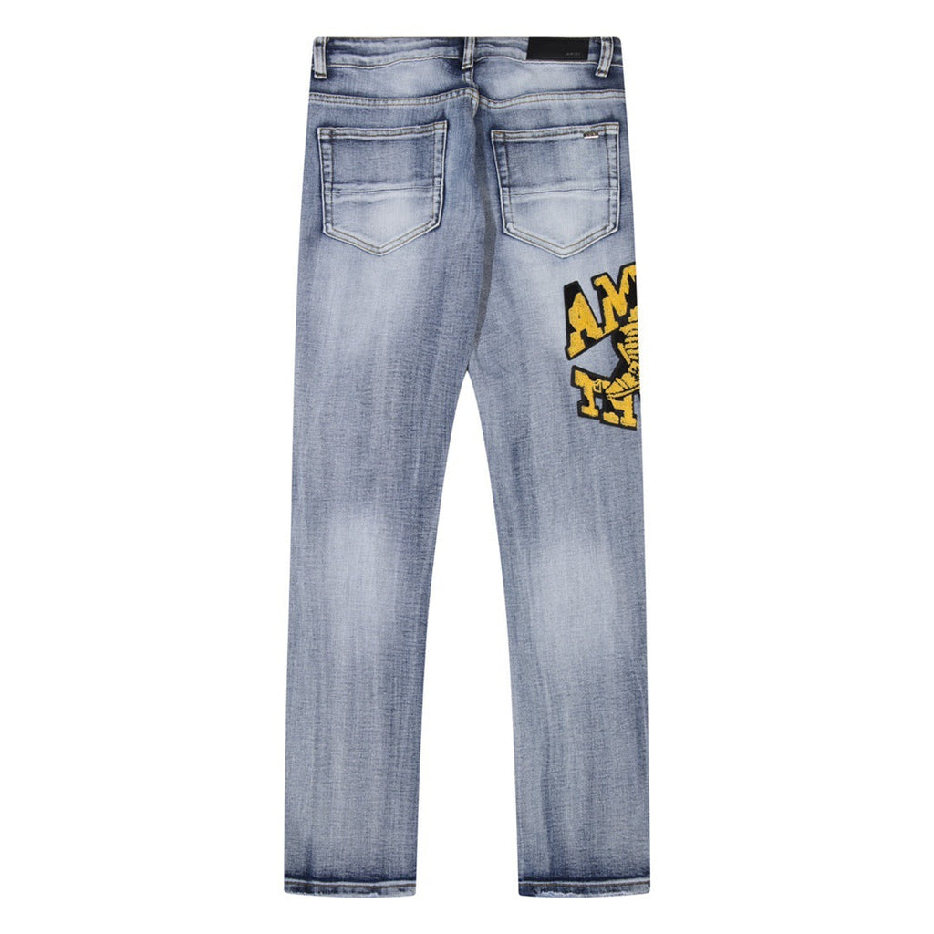 AMIRI Jeans Slim Fit Stretch Ripped Jeans