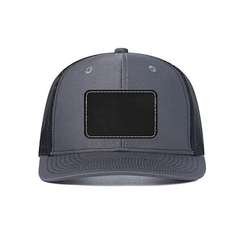 Trendy flat brimmed snapback hatsbreathable sunshade