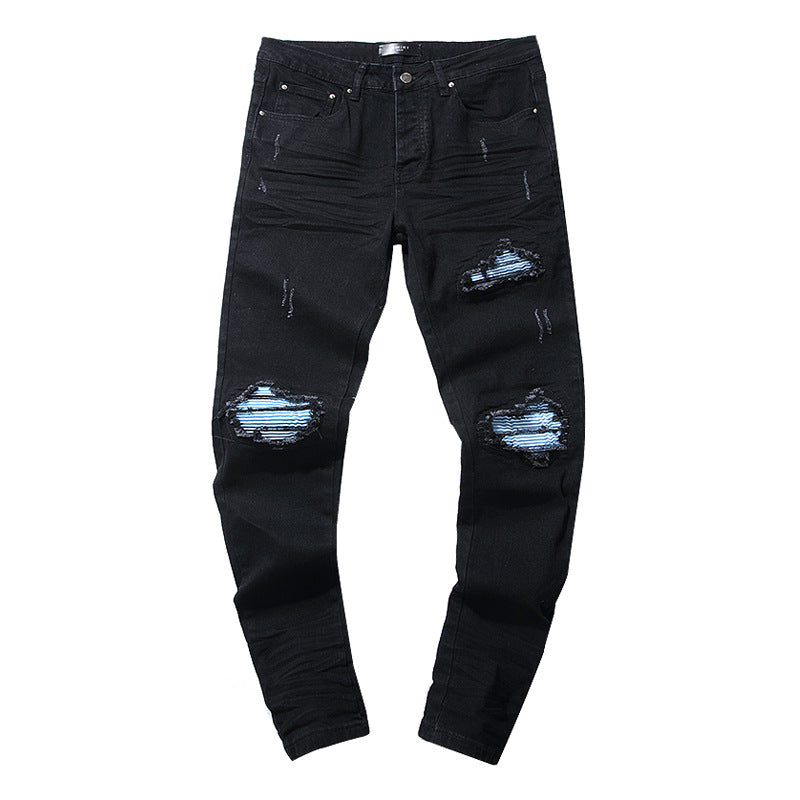 AMIRI Jeans Ripped Patch Casual Jeans