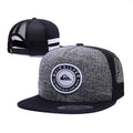 Trendy flat brimmed snapback hatsfor men and women adjustable breathable