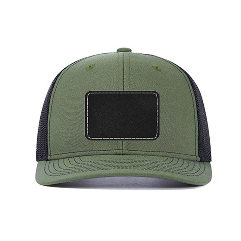 Trendy flat brimmed snapback hatsbreathable sunshade