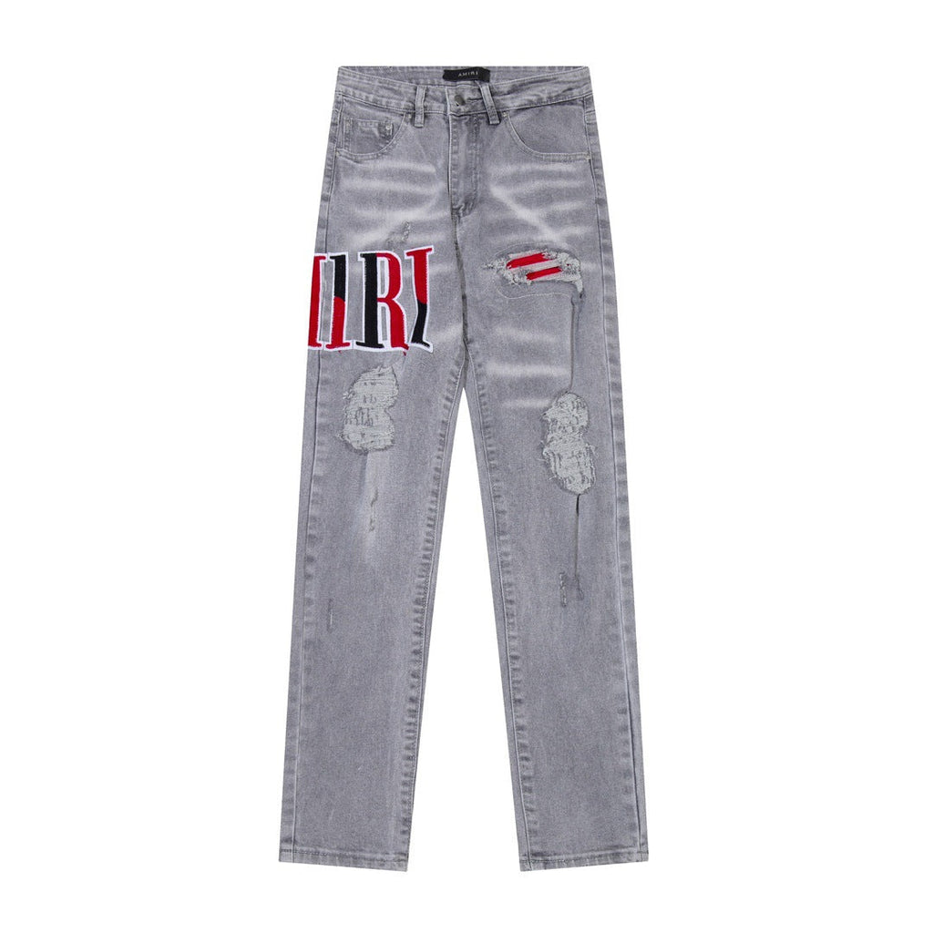 AMIRI Jeans Slim Fit Stretch Ripped Jeans