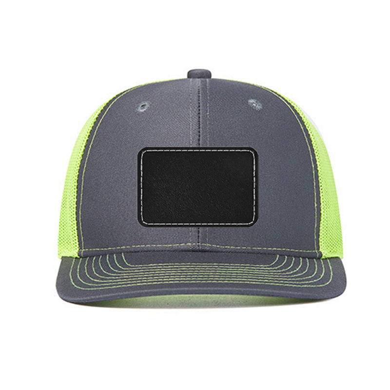 Trendy flat brimmed snapback hatsbreathable sunshade