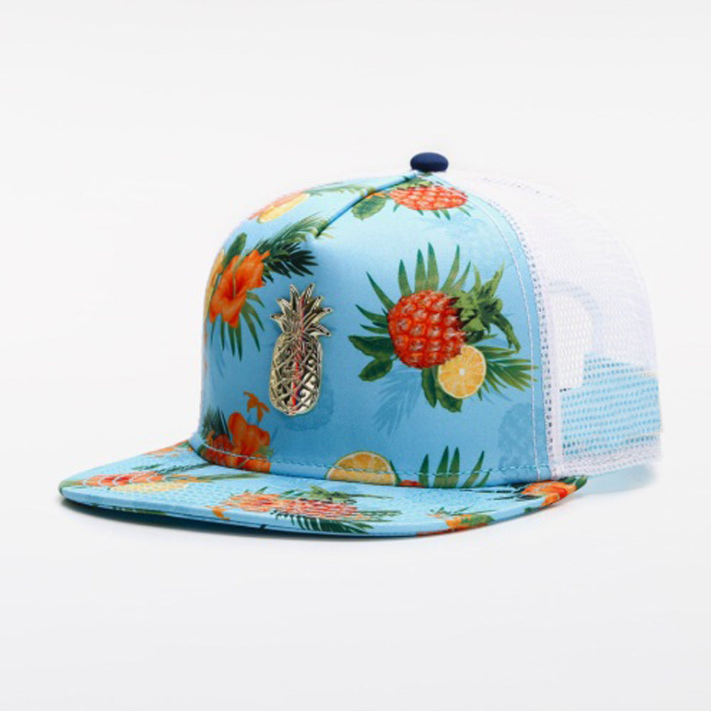 Trendy flat brimmed snapback hatsshade