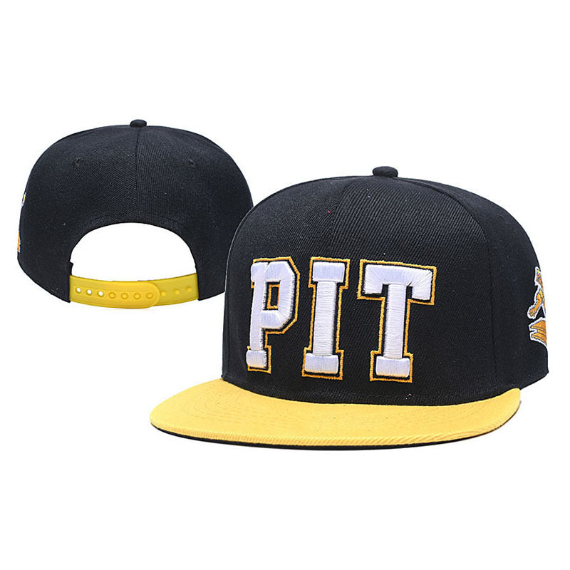 Trendy flat brimmed snapback hatsadult letters