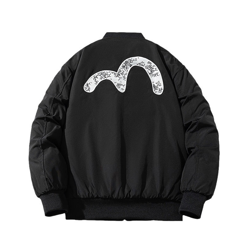 Men Vintage Jackets Baseball Jacket Flight Suit Autumn Embroidered Jacket Cotton Top
