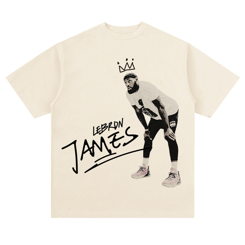 Nba T Shirt Fall/Winter Men's and Women's Long Sleeves T-shirt Loose High-quality pure cotton comfortable and trendy clothing