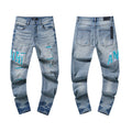 AMIRI Jeans Trendy Fake Ripped Jeans