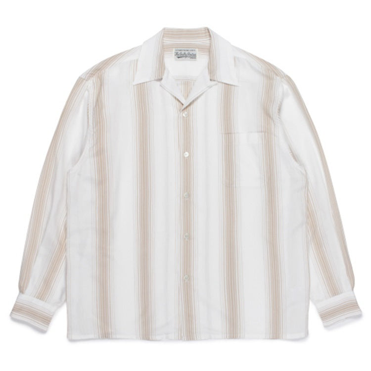 GUILTYPARTIES TIGER Long sleeved shirt plaid striped Hawaiian long-sleeved shirt