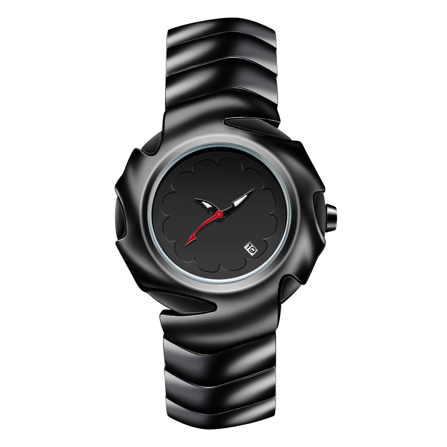 Men's watches y2k special-shaped blade design men's waterproof