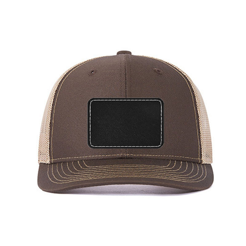 Trendy flat brimmed snapback hatsbreathable sunshade