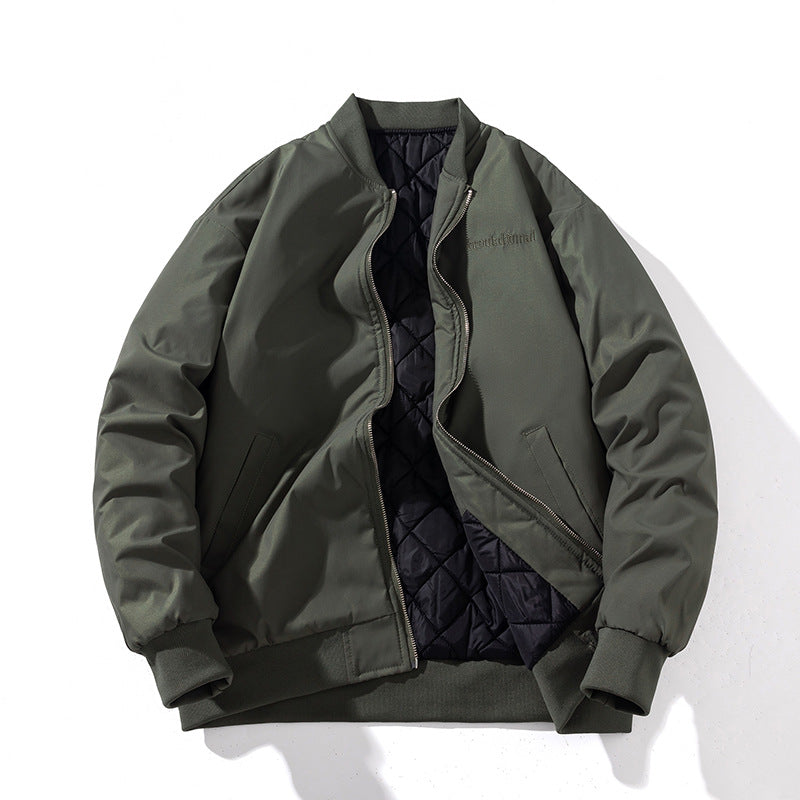 Mens Vintage Jackets Embroidered Baseball Suit ins Tide Brand Flight Suit Autumn and Winter