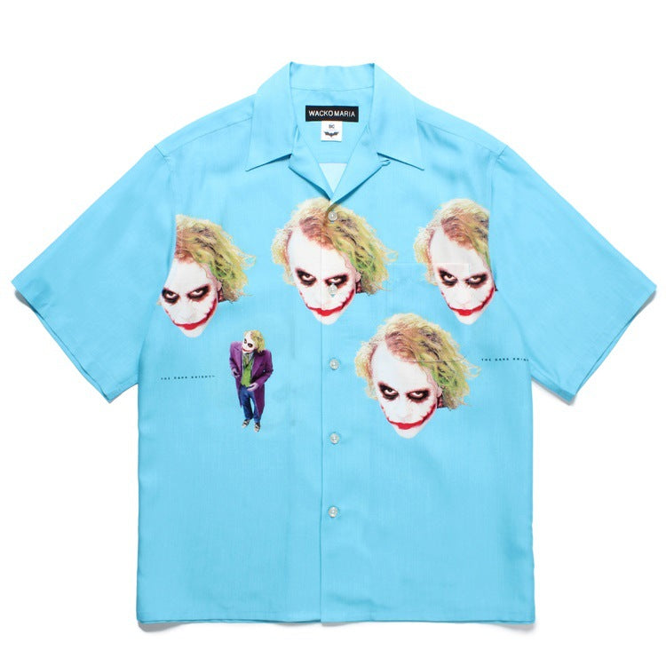 GUILTYPARTIES TIGER Shirts Batman movie short-sleeved shirt