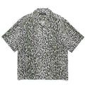 GUILTYPARTIES TIGER Shirts Leopard Rayon Hawaiian Short Sleeve Shirt Beach Shirt Men