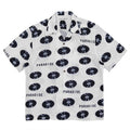 GUILTYPARTIES TIGER Shirts 24ss vinyl record rayon hawaiian casual short-sleeved shirt men
