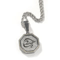 Jewelry Zodiac Pendant Copper Inlaid Zircon Luminous Animal Royalty