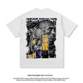 Nba T Shirt Summer Kobe Basketball Printed Short Sleeve T-shirt Men's and Women's Tops Loose High-quality pure cotton comfortable and trendy clothing