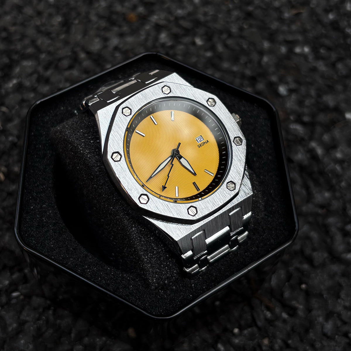 Men's watches women's calendar waterproof