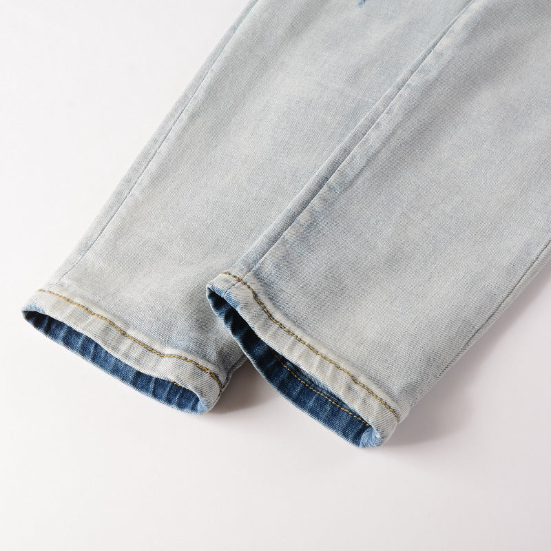 AM Jeans Embroidered Slim #1301