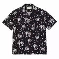 GUILTYPARTIES TIGER Shirts 18SS Heaven Tokyo, covered in pineapple skull Hawaiian short-sleeved shirt