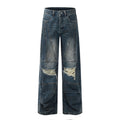 American-style streetwear harem pants Grunge Pleated Lower Leg Streetwear Pants