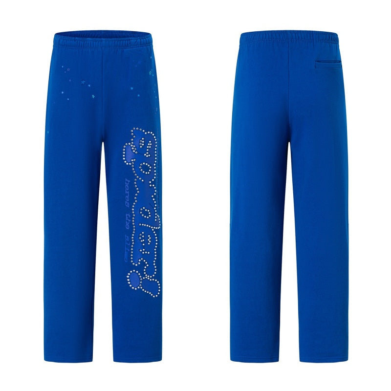 Spiderweb sweatpants High-quality pure cotton for autumn and winter Camouflage