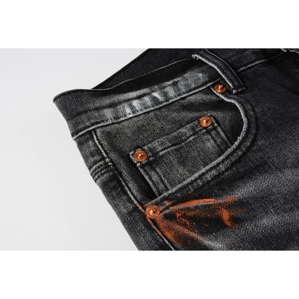 purple brand jeans Pure Cotton High Street Trend