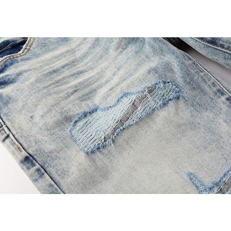 purple brand jeans Pure Cotton High Street Trend