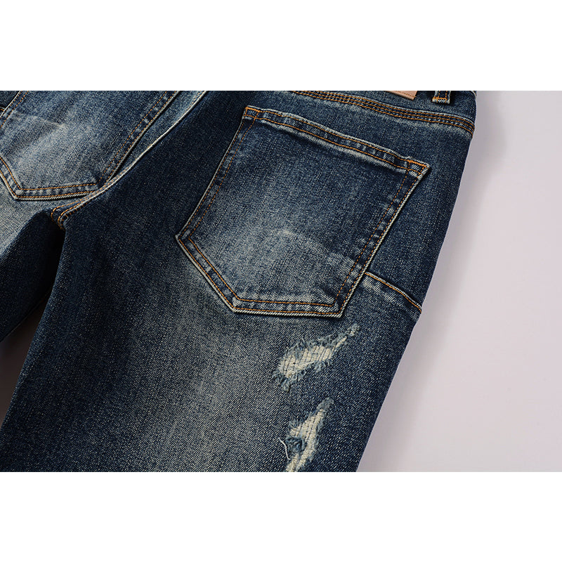 purple brand jeans Pure Cotton High Street Trend