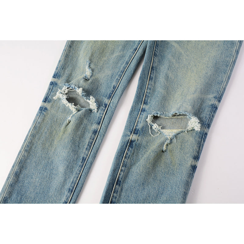purple brand jeans Pure Cotton High Street Trend