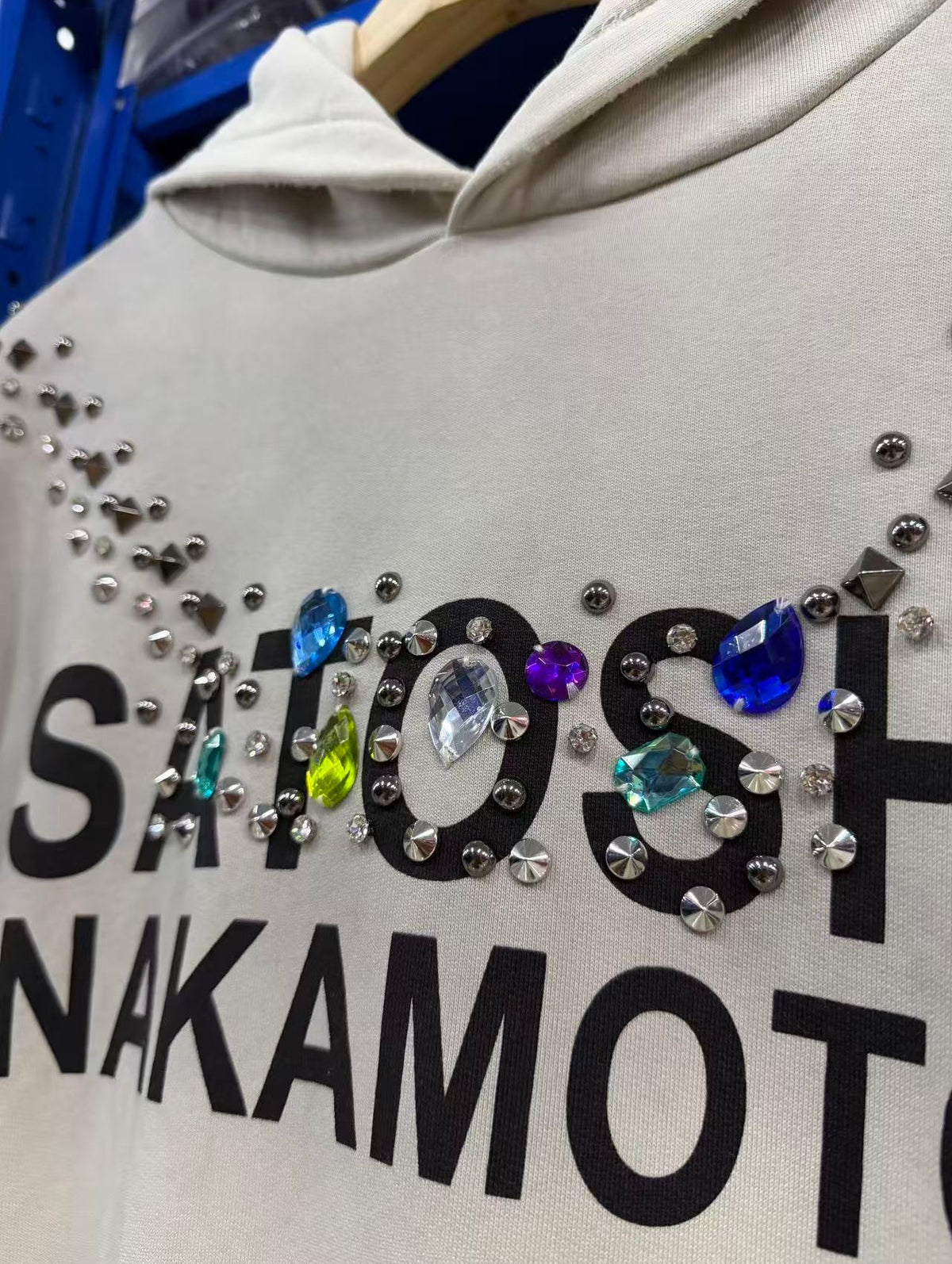 Satoshi Nakamoto hoodie High-quality heavyweight streetwear with a vintage, distressed aesthetic.