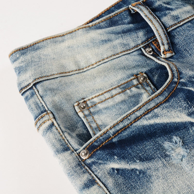 Men Trendy Jeans Pure cotton high quality